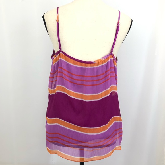Women’s Ny & Co Striped Tank Top Size L - Picture 3 of 4